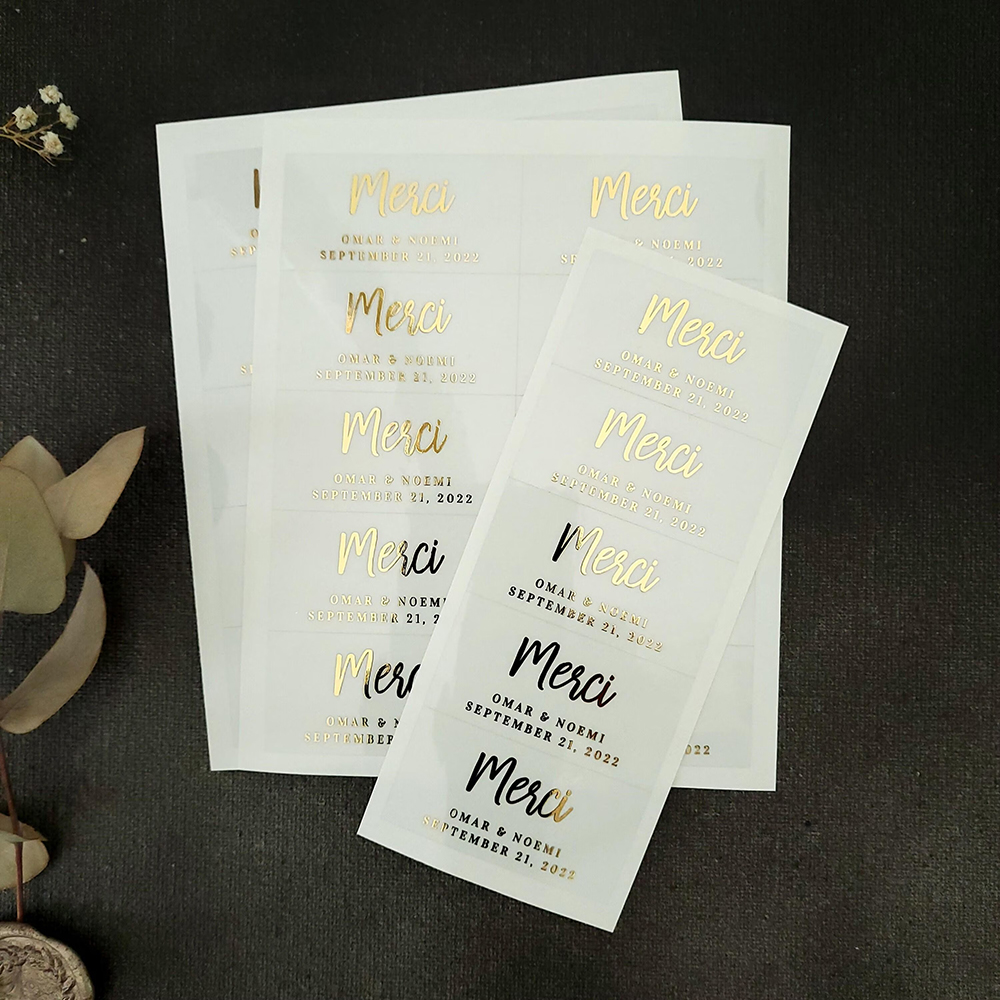 100 Stück Individuelle Transpa – Personalised Candle Label Bewertung und Preis