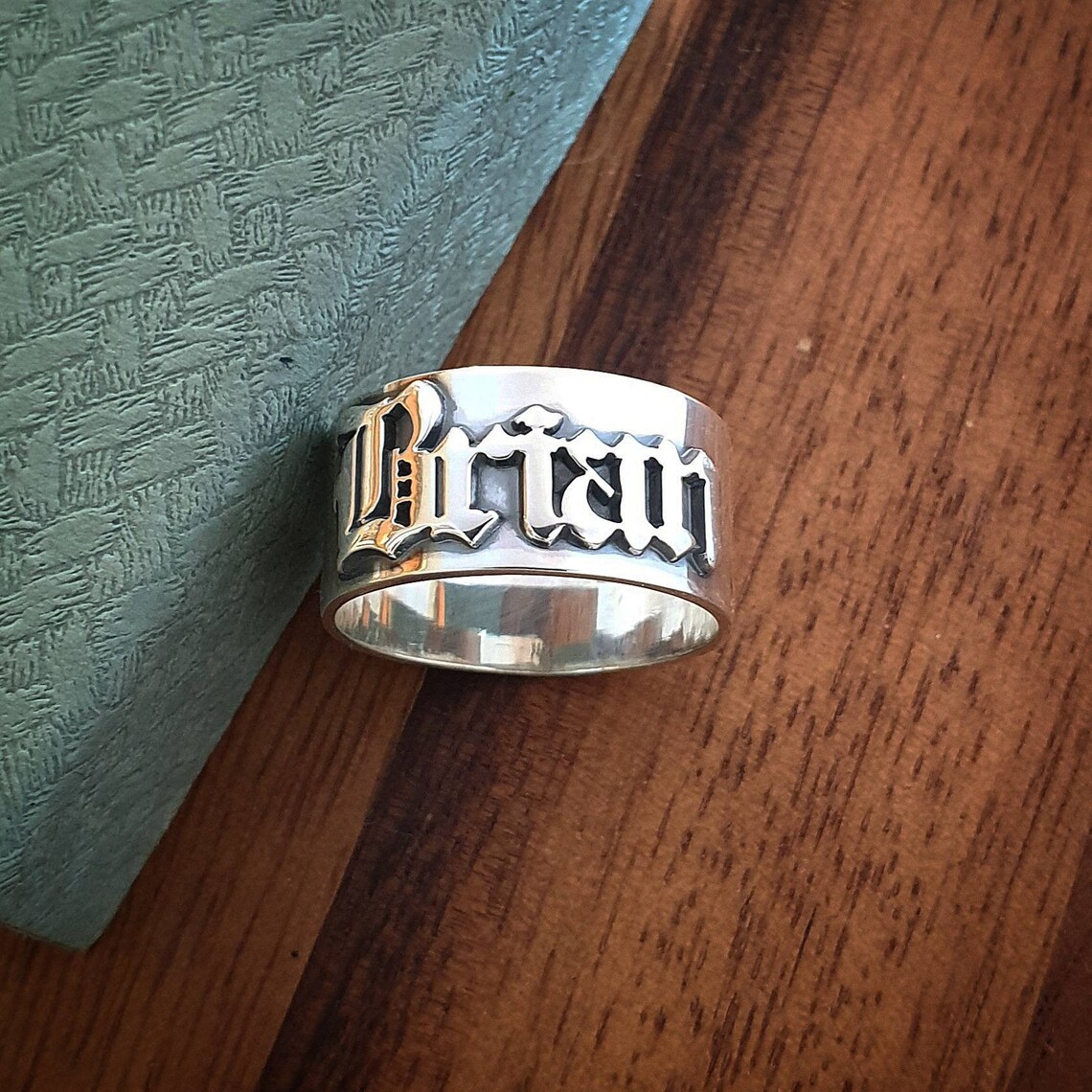 12MM Herren Gothic Ringe perso – Initial Ring Custom Bewertung und Preis