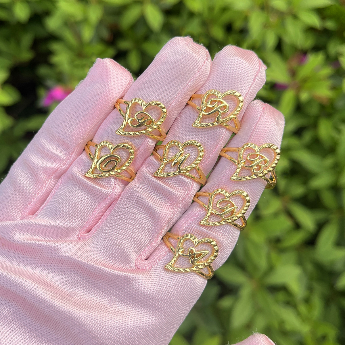 Großhandel Custom 26 Initialen – Initial Ring Custom Bewertung und Preis