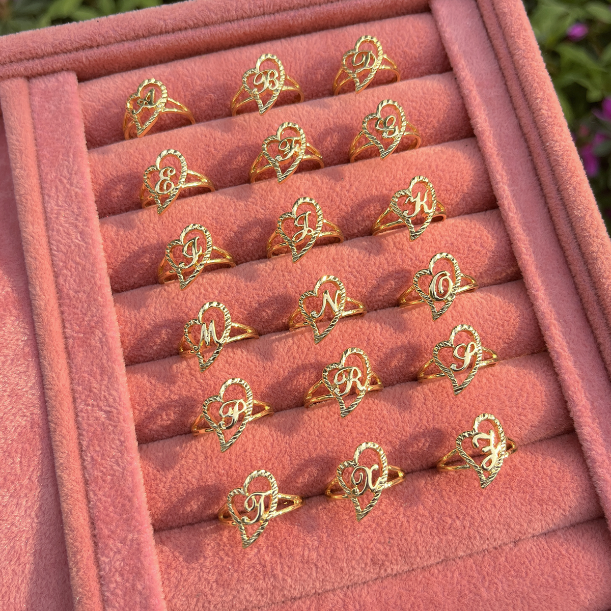 Großhandel Custom 26 Initialen – Initial Ring Custom Bewertung und Preis