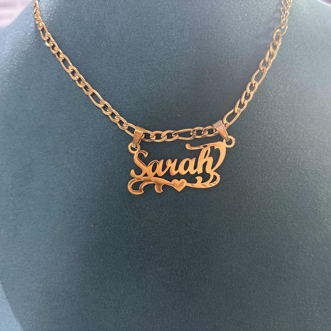 Benutzerdefinierte Figaro Kett – Name Necklace Custom Bewertung und Preis
