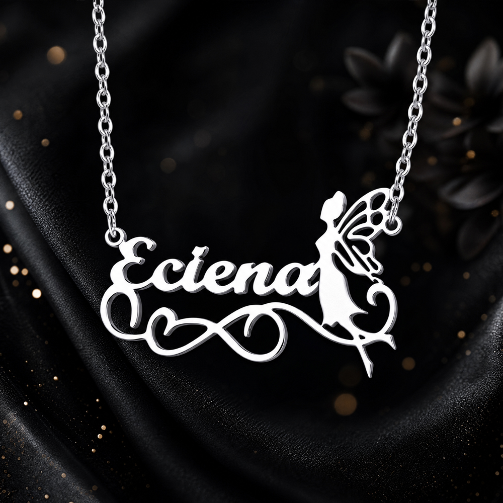 Personalisierte Schmetterlings – Name Necklace Custom Bewertung und Preis