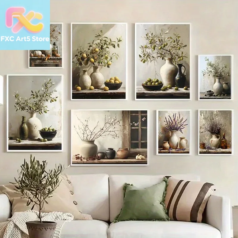 1 Stück rahmenloses Retro-Stil – Family Tree Print Bewertung und Preis