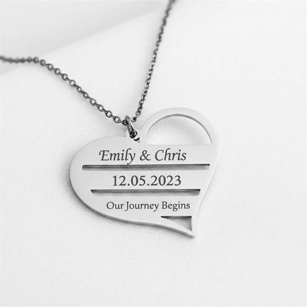 Personalisierte Herz-Halskette – Birth Flower Necklace Bewertung und Preis