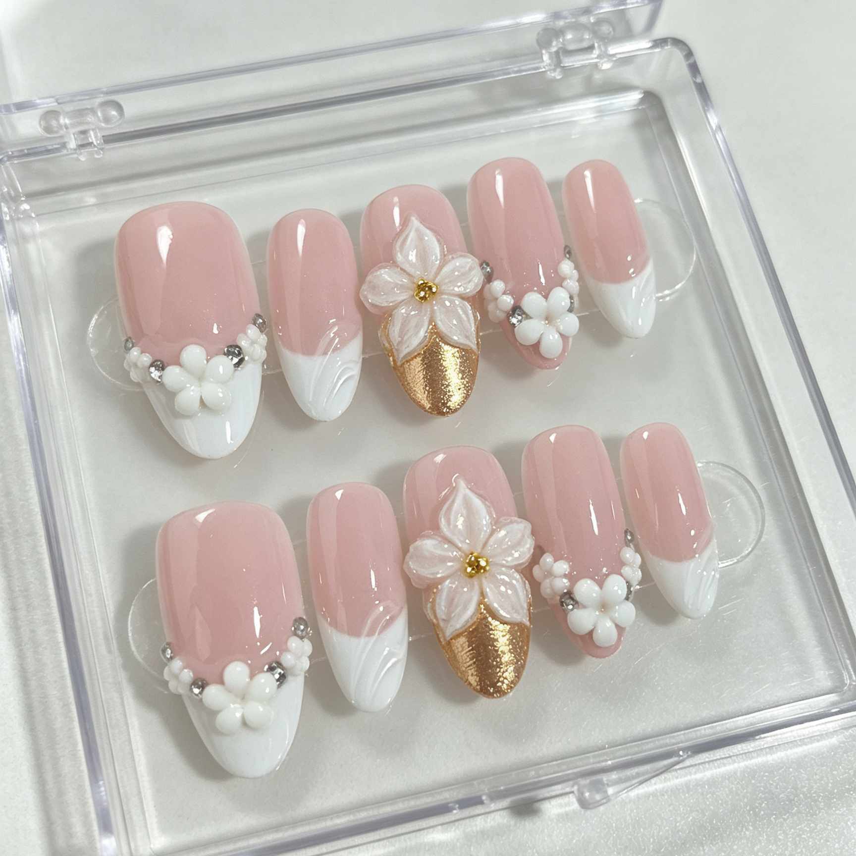 10 Stück handgepresste, mandel – Pressed Flower Art Bewertung und Preis